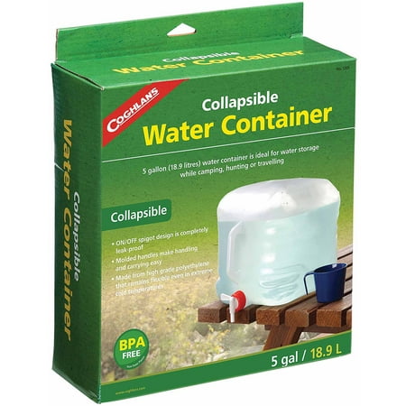 Coghlan's 1205 Collapsible Water Container, 5 Gal (Best Collapsible Water Container)