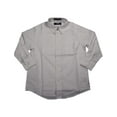 thumbnail image 5 of French Toast Boys School Uniform Long Sleeve Oxford Shirt, Sizes 4-20 & Husky, 5 of 11
