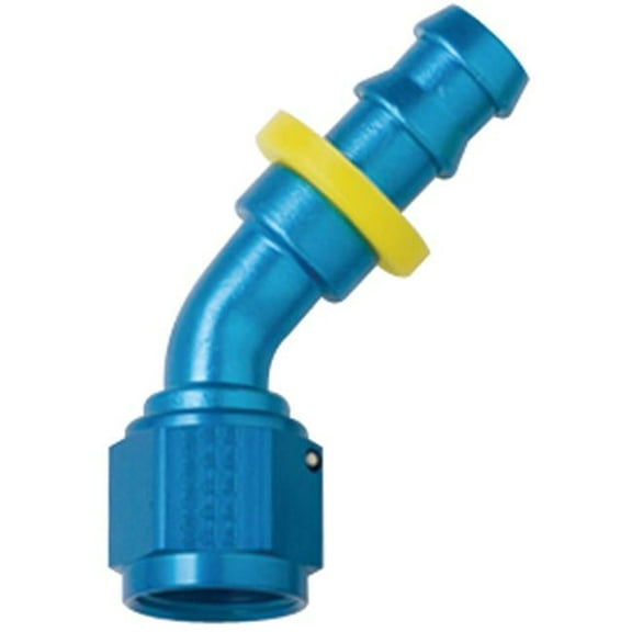 XRP 204506 Size 6 45 Degree Double Swivel Hose End