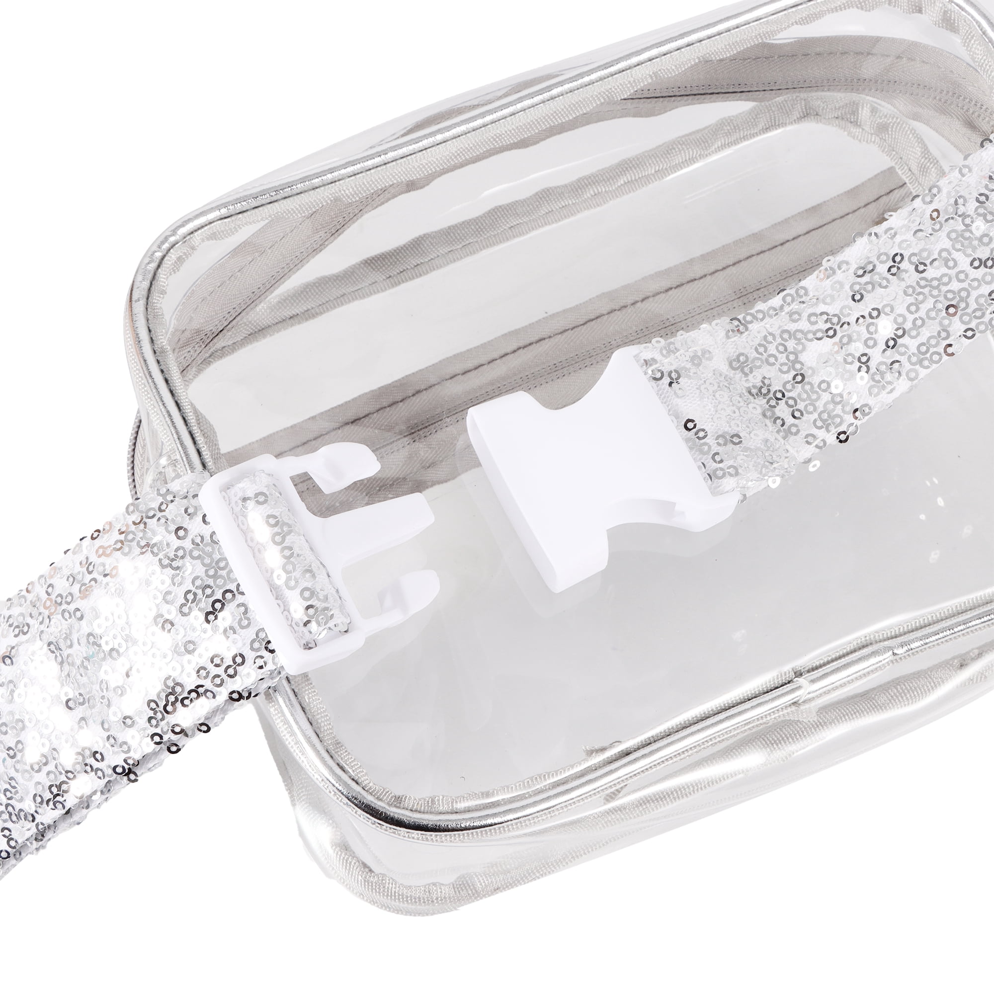 Adjustable Transparent Fanny Pack, Clear, Outdoor & Festival Use, by Way To Celebrate