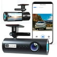 thumbnail image 1 of Danhjin Vehicle Cameras 1.97In Dash Cam With Wifi 1080P Front Car Cameras for Cars Infrared Night Vision170 Wide AngleLoop RecordingMotion DetectionG Sensor, 1 of 9