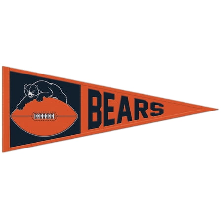 WinCraft Chicago Bears 13 x 32 Retro Logo Pennant