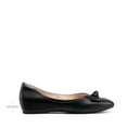 thumbnail image 3 of Zapatos planos DREAM PAIRS para mujer, cuña baja negra, talla 8.5, 3 of 6