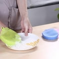 thumbnail image 4 of Reusable Silicone Dishes Pans Fruit Cleaning Brush Home Kitchen Washing Scrubber, 4 of 5