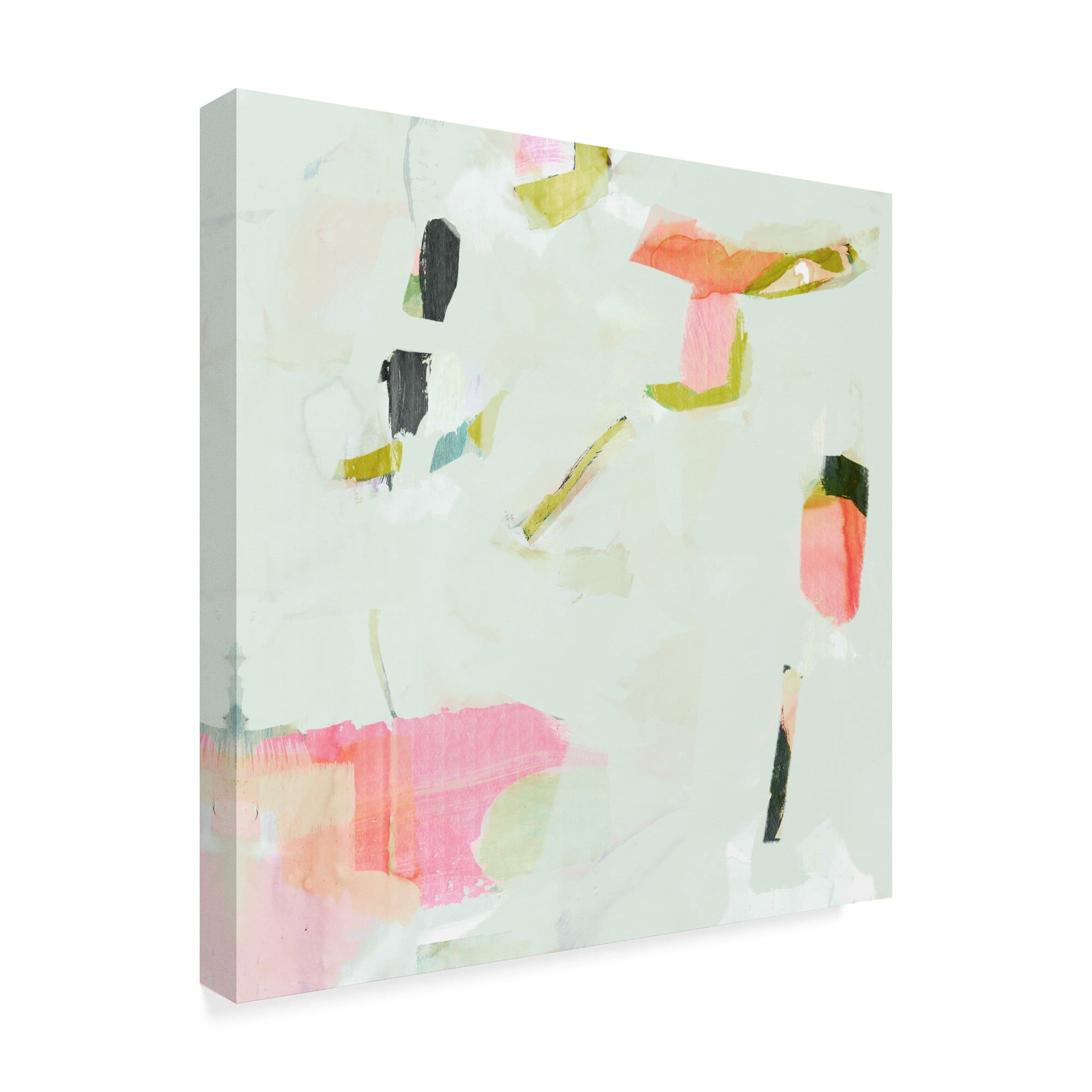 Trademark Fine Art 'Olive Scatter I' Canvas Art by Victoria Borges