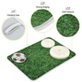 thumbnail image 4 of Football on Grass Dish Drying Mats Kitchen Mat Microfiber Counter Absorbent Dish Pad Drainer Rack 18"x24", 4 of 7