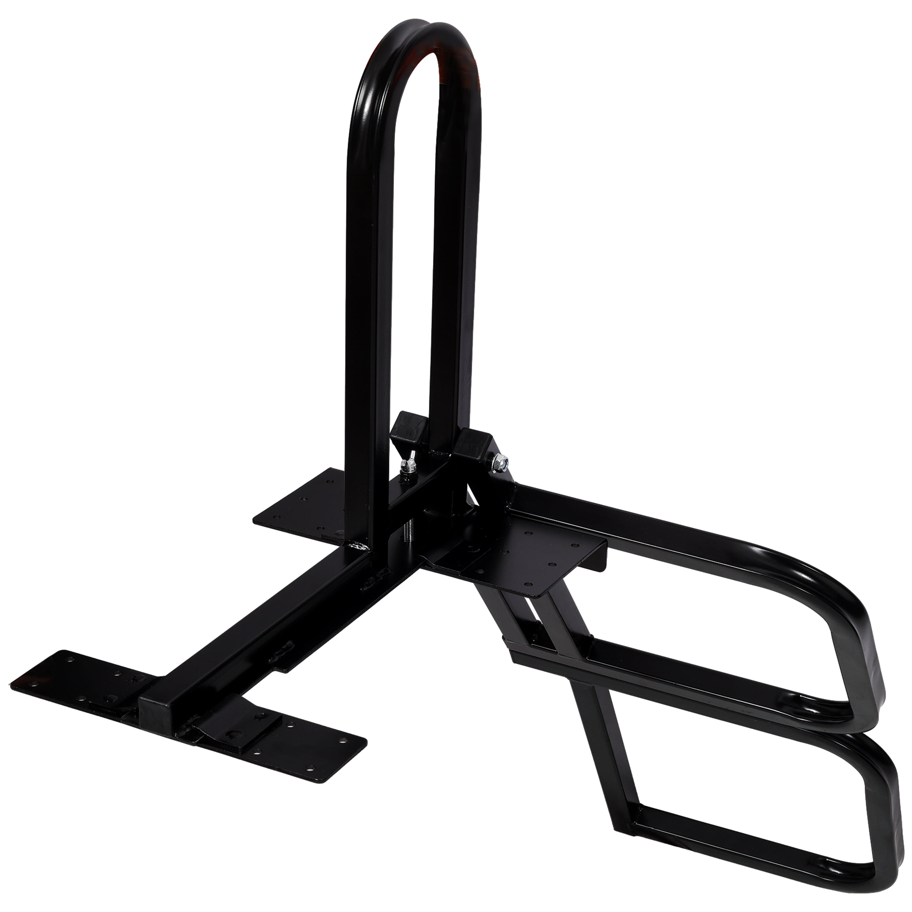 Truck Tailgate Mounting Step, 300 LBS Capacity, Foldable Design, Hand Rail, Powder Coated, Universal Fit