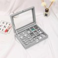 thumbnail image 2 of Earring Jewelry Storage Case Two-in-one Jewelry Jewelry Storage Ring Display Box, 2 of 3
