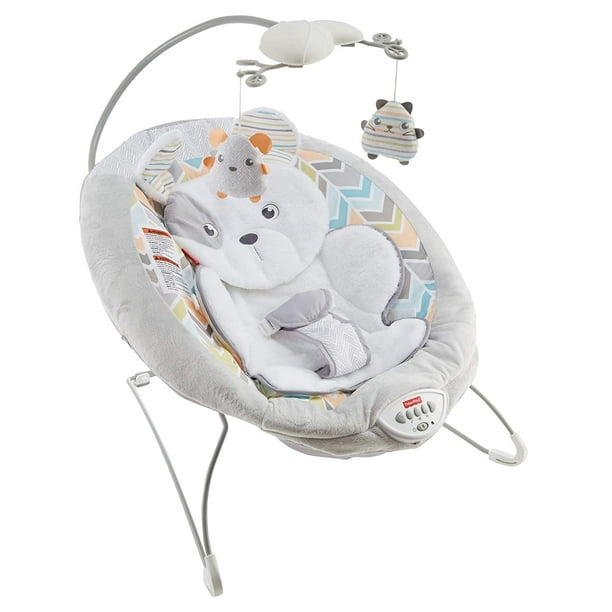 Fisher Price Sweet Snugapuppy Dreams Deluxe Bouncer Walmart Com