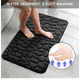 thumbnail image 2 of Tapete Baño Ultra Suave Antideslizante Absorbente De Agua Xtellar negro, 2 of 4