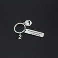 thumbnail image 5 of Zuo Bao Sobriety Keychain Sober 5 Year Anniversary Gift Alcoholics Keychain She Believed She Could So She Did Sobriety Gifts AA Recovery Gifts Recovery Symbol Gift (2 Year), 5 of 5