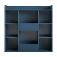 thumbnail image 2 of Ameriwood Home Tyler Kids Large Toy Storage Bookcase, Navy, 2 of 8