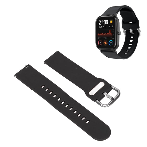 Strap Smartwatch Band Silicone de 20 mm Reloj Strap Color Para Un solo Color para GTS 3 GTS 2 BIP S BIP U