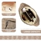 thumbnail image 4 of Bolsa acolchada UIXIZQ para mujer, acolchada, de nailon, color caqui, 4 of 7