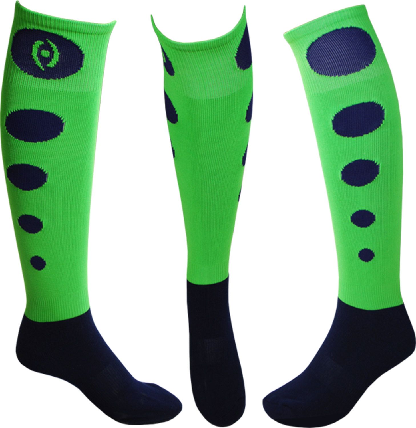 Harrow - Harrow Adult Field Hockey Socks Lime/Navy Dots S - Walmart.com ...