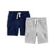 thumbnail image 1 of Pantalones cortos cargo Simple Joys de Carter's Boys, 18 meses, paquete de 2, 1 of 3