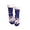 Dark Blue, variant on Venzia Zebra Pattern Fleece Lined Warm Slipper Socks, Thick Sherpa Lined Non-slip Home Socks