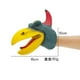 thumbnail image 2 of Guantes de dinosaurio Afortunado modelo de cabeza de animal de simulación de goma suave, 2 of 3