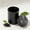 Black, variant on Aluminum Tea Canister, Portable Airtight Storage Tin, Small Tea Container for Travel, 1 Canister