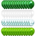 thumbnail image 1 of RV Globos de látex blanco verde, 60 piezas Globo verde oscuro, Globos de confeti, Globo de cumpleaños, para ceremonia Cumpleaños Boda Comunión Fiesta Fiesta Selva Niños Niños brillar  Electrónica, 1 of 5