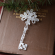 thumbnail image 5 of Productos Adornos para árboles de Navidad de Hong Kong Heng Accesorios Adornos colgantes de copos de nieve de ángel de alce de acrílico transparente para Navidad, 5 of 5