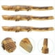 thumbnail image 3 of Cocodrilo de Madera Natural Sin Terminar, Animal de Madera Flexible, Modelo Animal, Manualidades, Juguetes para Suministros de Fiesta de Cumpleaños, 3 of 5