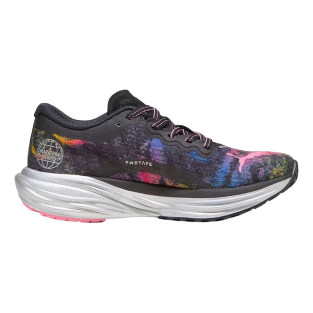 Tenis Puma Mujer Dama Running Deviate Nitro Marathon 2 Wns multicolor 3,0 MX