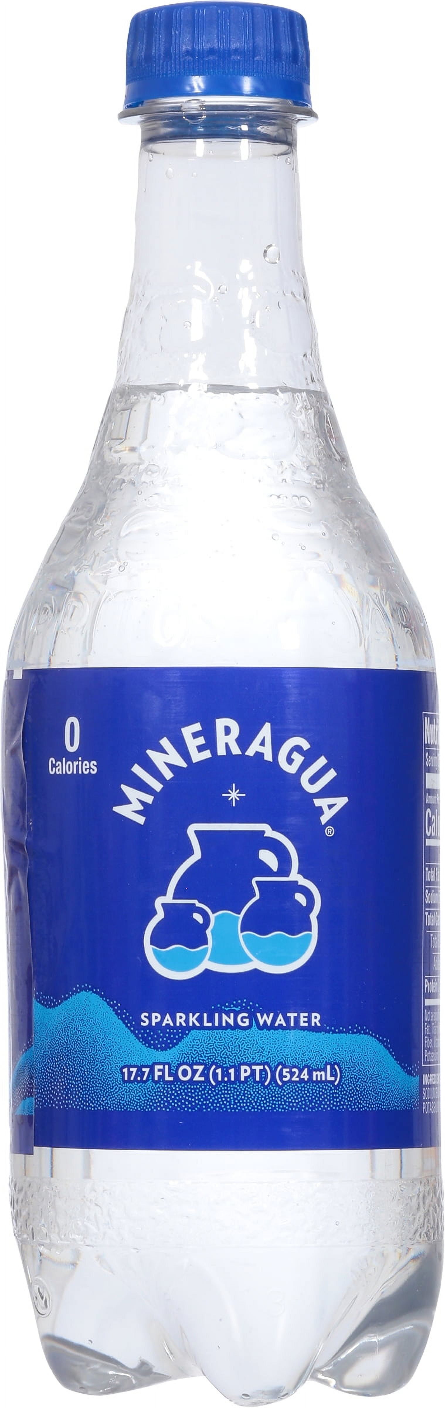 Mineragua 6066422 Sparkling Spring Water - 1.58 qt. - Pack of 24