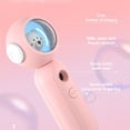 thumbnail image 4 of Humidificador Nebulizador Máquina Portátil Spray Steamer Fresco Mist Handheld USB Atomizador facial operado por USB con luz de noche Lindo oso-rosa 30ml Inevent HA012543-02B, 4 of 7