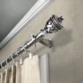 thumbnail image 2 of Thema 13/16" Bay Window curtain rod 20"-36", 38"-72" - Satin Nickel,(ABay-94-5), 2 of 4