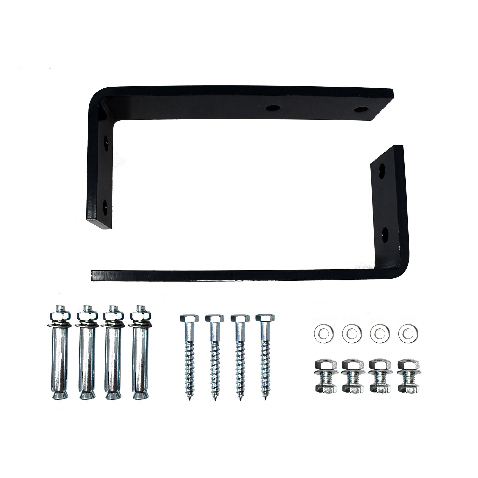 ALEKO Dark Gray Set of 2 Ceiling Brackets for Half Cassette Awnings
