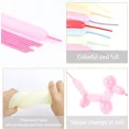 thumbnail image 5 of 50/100pcs 260 Balloons Long Modelling Balloons for Kids Birthday Decoration, 100% Biodegradable Latex Balloons, Safe and Non-Toxic, Perfect for Party Decorations, Arts and Crafts, 5 of 7