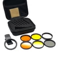 thumbnail image 3 of Lente Coral con Bolsa de Almacenamiento, Filtro CPL para Teléfono, Filtro Graduado, Accesorios de Fotografía, 52 mm, 6 Lentes, Clip para Lente de, 3 of 8