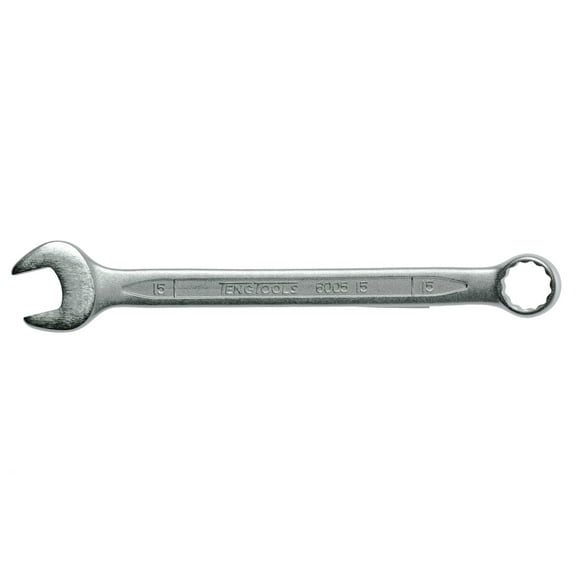 Teng Tools 15mm Metric Combination Open and Box End Spanner Wrench - 600515