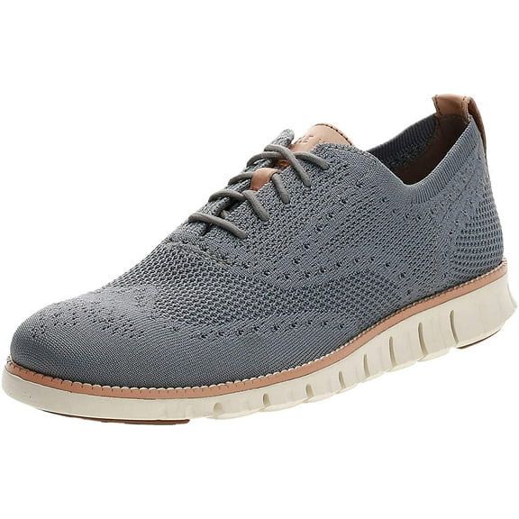 Cole Haan Zerogrand Wingtip Oxford Stitchlite Mens Shoes Size 8.5, Color: Irnstn Knit/Ivory