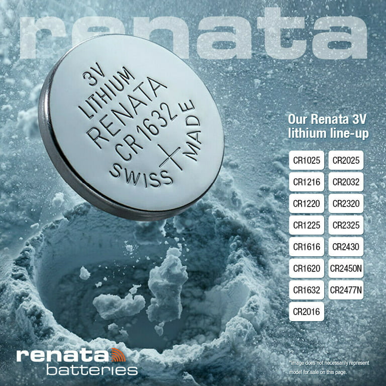 Renata Cr1620 Lithium Battery 3V