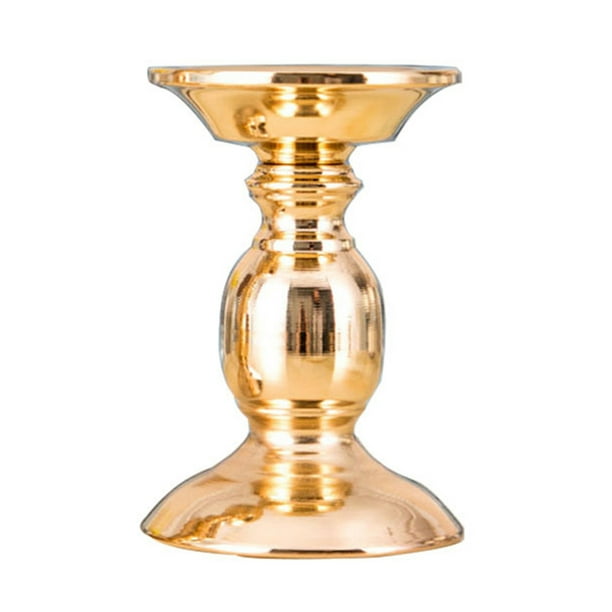 Yoone Iron Pillar Candle Base Holder Candlestick Stand Wedding Party