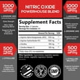 thumbnail image 2 of Extra Strength Nitric Oxide Booster - 3X Strength L-Arginine AKG & Citrulline Malate - Men & Women Premium Pre Workout Nitric Booster - Natural Energy & Muscle Support, Bottled in USA - 240 Capsules, 2 of 9