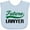 AE-Light Blue, variant on Inktastic Future Lawyer Boys or Girls Baby Bib