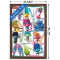 thumbnail image 3 of DreamWorks Trolls - Grid Wall Poster, 14.725" x 22.375", Framed, 3 of 5