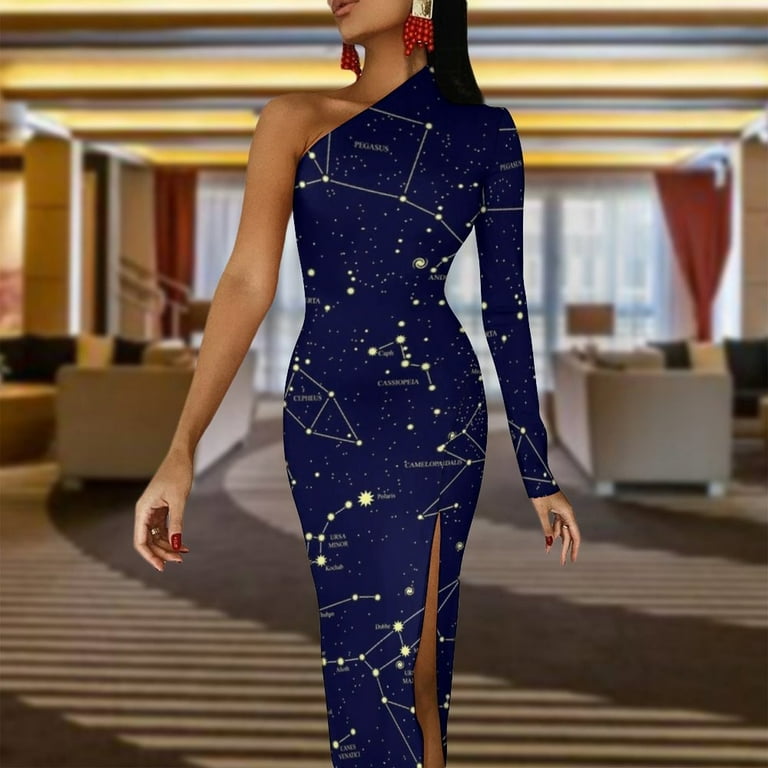 constellation maxi dress Elena