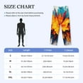 thumbnail image 2 of Mens Pajama Pants Bottoms with Pockets - Colorful Paint Print Comfy Mens Pj Pants, Soft Men Lounge Pants, 2 of 5