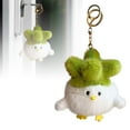 thumbnail image 2 of Garlic Bird Talking Interactive Toy Doll Keychain Pendant Ornament for Bags and Accessories, 2 of 4