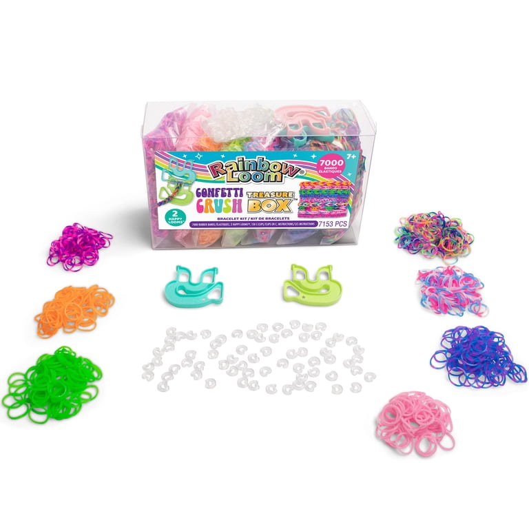 Rainbow Loom: Treasure Box - Confetti Crush Edition - DIY Bands