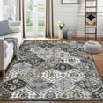 thumbnail image 2 of Area Rug Washable Rug，Non Slip Office Rugs Modern Indoor Carpet，Floor Mats for Dining Room ，Apart Dorm and hallway, 2 of 10