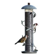 Peckish Secret Garden Spiral Decorative Metal Seed Wild Bird Hanging Feeder