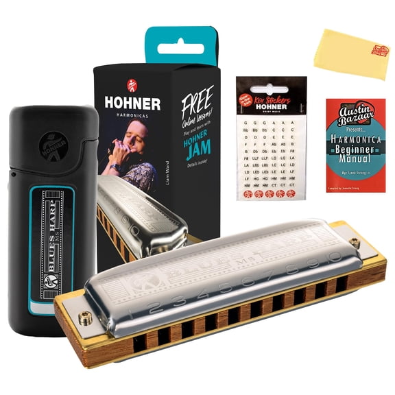 Armónica Hohner Blues Harp MS en tonalidad de Mi – Conjunto