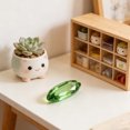 thumbnail image 4 of WASHWEPE De Cristal Snow Pea Verde Decorativa Para Comedor Con, 4 of 8