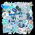 thumbnail image 2 of Cartoon Blue VSCO Stickers For Chidren Toy Waterproof Sticker to DIY Suitcase Laptop Bicycle Luggage Helmet Car Decals heqiyong LED, 2 of 2