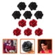 thumbnail image 4 of 10 piezas de pinzas para el pelo con forma de rosa, para playa, para novias y bodas., 4 of 6